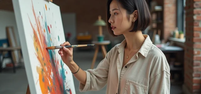 Clara Pésery : immersion dans l’univers en mouvement d’une artiste contemporaine Clara Pésery : immersion dans l’univers en mouvement d’une artiste contemporaine